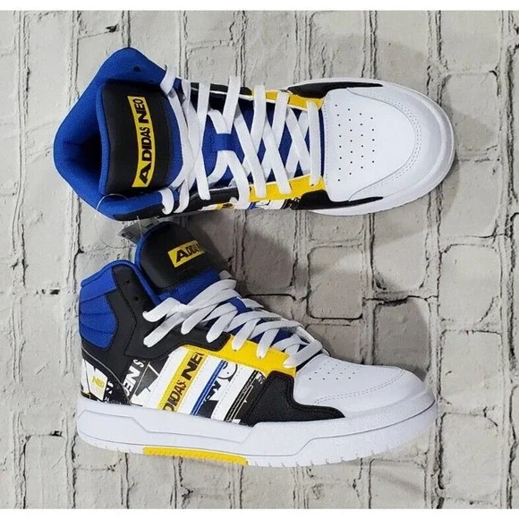 adidas | Shoes | Adidas Entrap Neo Mid Golden State Warriors Blue Yellow  Gw4399 Mens Size 8 | Poshmark